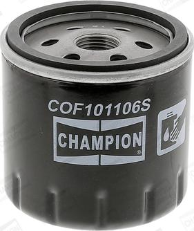 Champion COF101106S - Filtru ulei aaoparts.ro