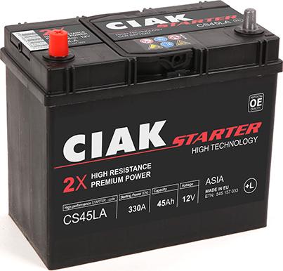 CIAKStarter CS45LA - Baterie de pornire aaoparts.ro