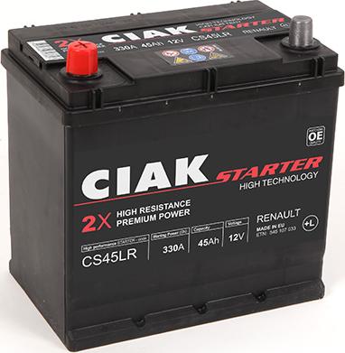 CIAKStarter CS45LR - Baterie de pornire aaoparts.ro