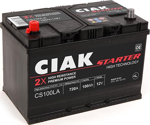 CIAKStarter CS100LA - Baterie de pornire aaoparts.ro