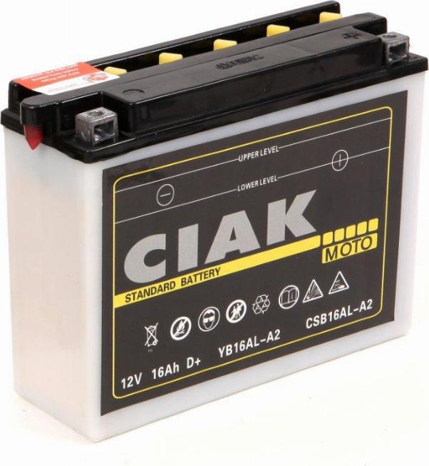 CIAKStarter CSB16AL-A2 - Baterie de pornire aaoparts.ro