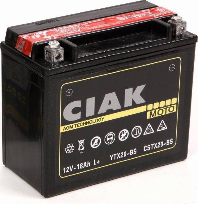 CIAKStarter CSTX20-BS - Baterie de pornire aaoparts.ro