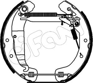 Cifam 151-141 - Set saboti frana aaoparts.ro