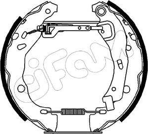 Cifam 151-155 - Set saboti frana aaoparts.ro