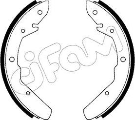 Cifam 153-461 - Set saboti frana aaoparts.ro