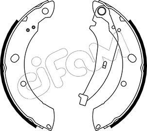 Cifam 153-481 - Set saboti frana aaoparts.ro