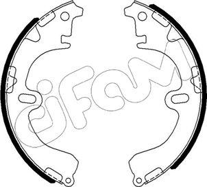 Cifam 153-423 - Set saboti frana aaoparts.ro