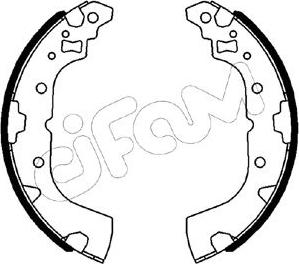Cifam 153-602 - Set saboti frana aaoparts.ro