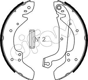 Cifam 153-062 - Set saboti frana aaoparts.ro