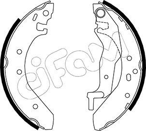 Cifam 153-006 - Set saboti frana aaoparts.ro