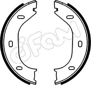 Cifam 153-011 - Set saboti frana, frana de mana aaoparts.ro