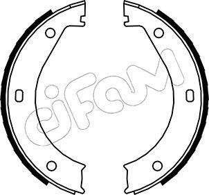 Cifam 153-013 - Set saboti frana, frana de mana aaoparts.ro