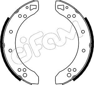 Cifam 153-101 - Set saboti frana aaoparts.ro