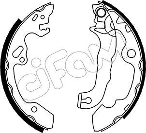 Cifam 153-133 - Set saboti frana aaoparts.ro