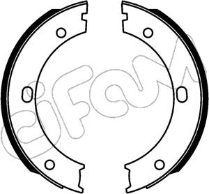 Cifam 153-746 - Set saboti frana, frana de mana aaoparts.ro