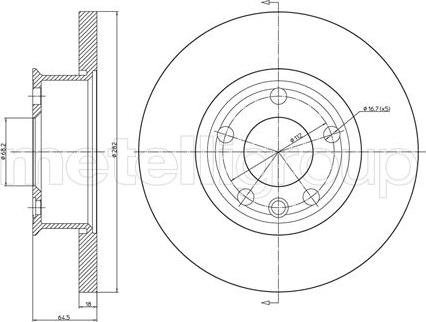 TRW DF2665 - Disc frana aaoparts.ro