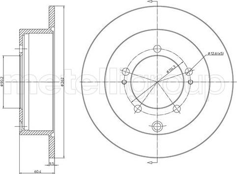 Cifam 800-1120C - Disc frana aaoparts.ro