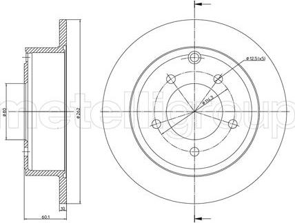 Cifam 800-1346C - Disc frana aaoparts.ro