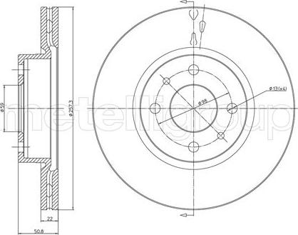 Cifam 800-240 - Disc frana aaoparts.ro