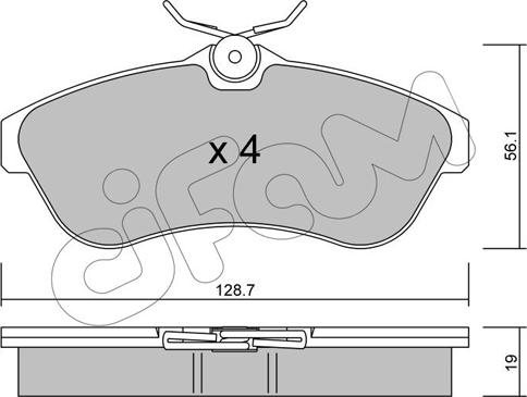 ACDelco AC693681D - Set placute frana,frana disc aaoparts.ro