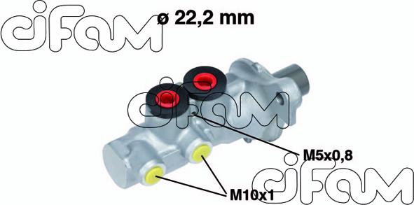Cifam 202-692 - Pompa centrala, frana aaoparts.ro