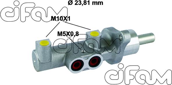 Cifam 202-804 - Pompa centrala, frana aaoparts.ro