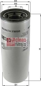 Clean Filters DF1897 - Filtru ulei aaoparts.ro
