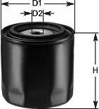 Clean Filters DO 278 - Filtru ulei aaoparts.ro
