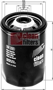 Clean Filters DN 253 - Filtru combustibil aaoparts.ro