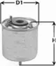 Clean Filters DN2716 - Filtru combustibil aaoparts.ro
