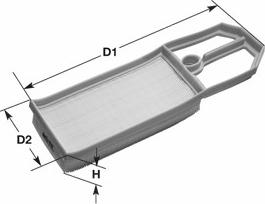 Clean Filters MA1065 - Filtru aer aaoparts.ro