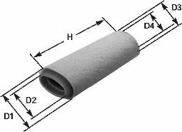 Clean Filters MA3012 - Filtru aer aaoparts.ro