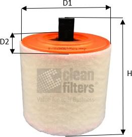 Clean Filters MA3457 - Filtru aer aaoparts.ro