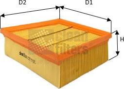 Clean Filters MA3468 - Filtru aer aaoparts.ro