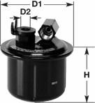 Clean Filters MBNA1554 - Filtru combustibil aaoparts.ro