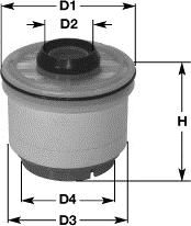 Clean Filters MG3609 - Filtru combustibil aaoparts.ro