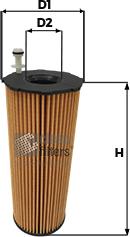 Clean Filters ML4553 - Filtru ulei aaoparts.ro