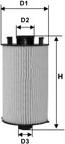 Clean Filters ML1749 - Filtru ulei aaoparts.ro