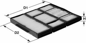 Clean Filters NC2121 - Filtru, aer habitaclu aaoparts.ro