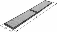 Clean Filters NC2355 - Filtru, aer habitaclu aaoparts.ro