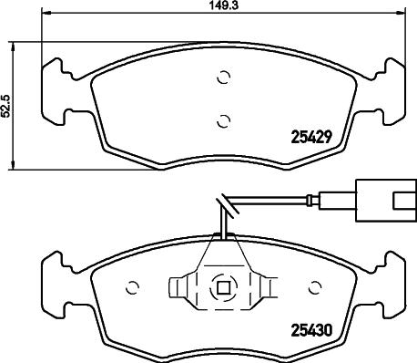 Alanko 10301014 - Set placute frana,frana disc aaoparts.ro