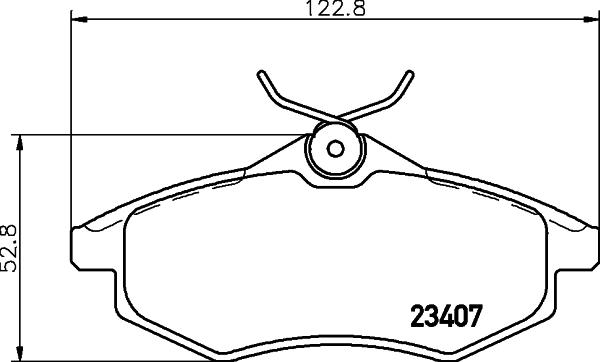 Cobreq N-1171 - Set placute frana,frana disc aaoparts.ro