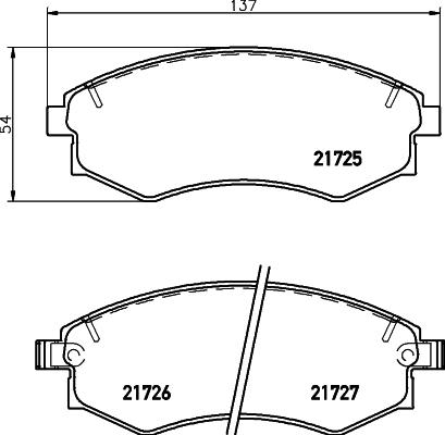 Cobreq N-1211 - Set placute frana,frana disc aaoparts.ro