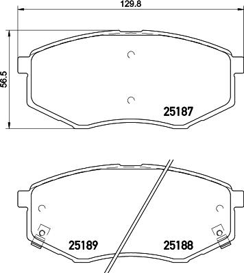 Bendix-AU DB2072 - Set placute frana,frana disc aaoparts.ro