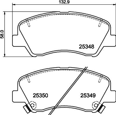 Cobreq N-2120 - Set placute frana,frana disc aaoparts.ro