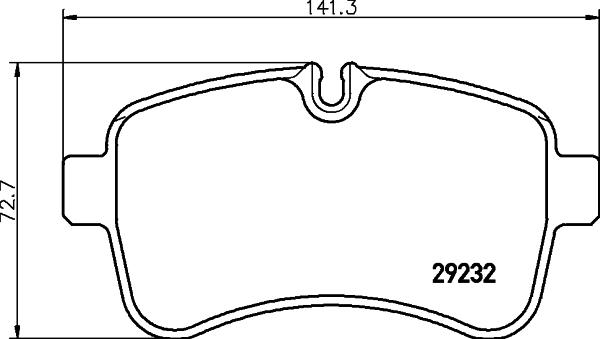 Cobreq N-740 - Set placute frana,frana disc aaoparts.ro