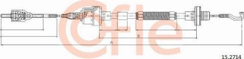 Cofle 92.15.2714 - Cablu ambreiaj aaoparts.ro