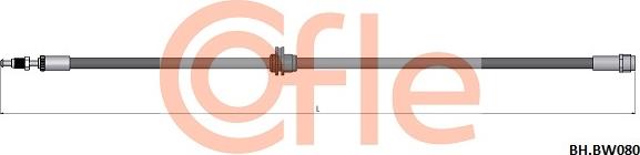 Cofle 92.BH.BW080 - Furtun frana aaoparts.ro