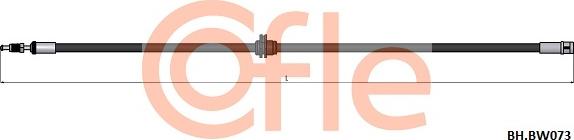 Cofle 92.BH.BW073 - Furtun frana aaoparts.ro