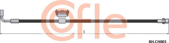 Cofle 92.BH.CH003 - Furtun frana aaoparts.ro